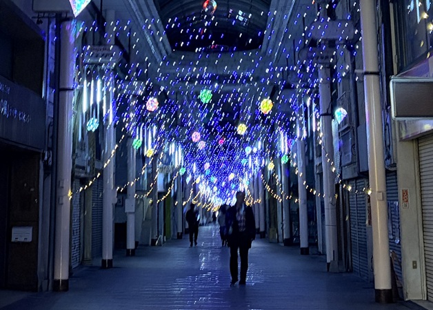 丸亀通町商店街イルミネーション