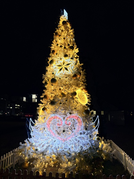 丸亀市イルミネーション　ツリー