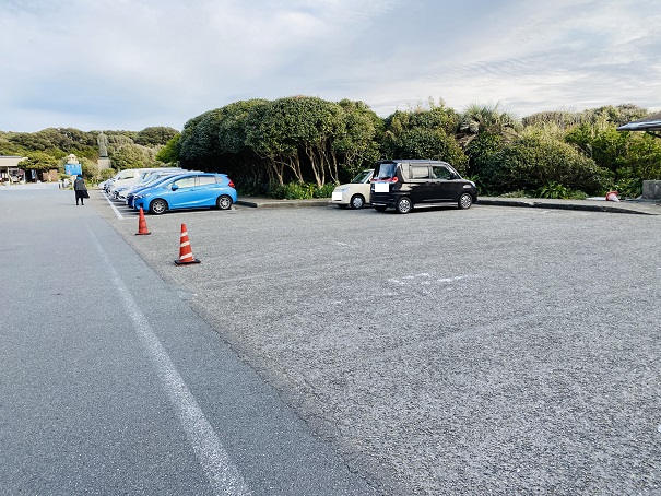 足摺岬　駐車場