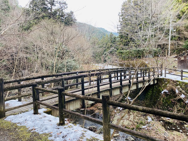 大滝大川県立自然公園　第2キャンプ場　橋