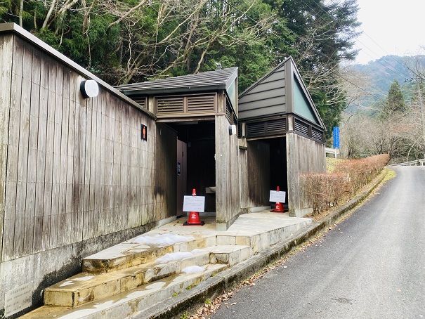 大滝大川県立自然公園　第1駐車場　トイレ