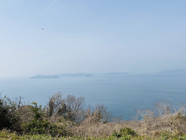 男木島　展望所からの景色