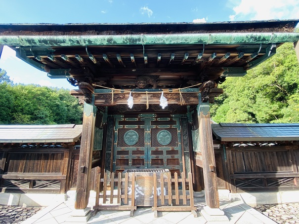屋島神社　神門