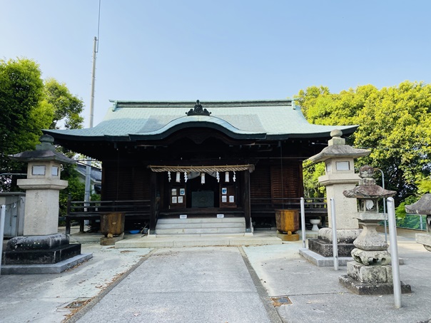 藤尾八幡神社　拝殿