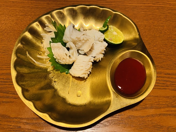 ハモの湯引き