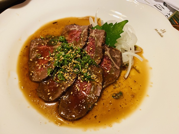 牛肉のたたき