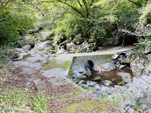 岩屋川渓谷　鳥形橋