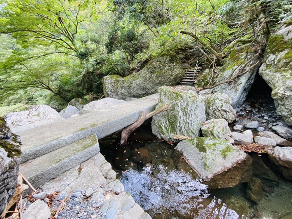 岩屋川渓谷　橋