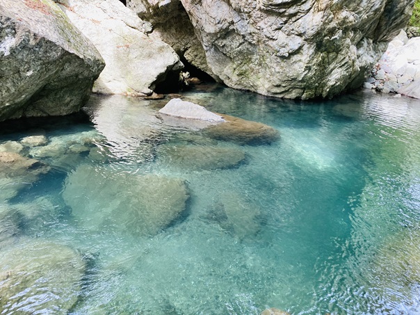 岩屋川渓谷　清流