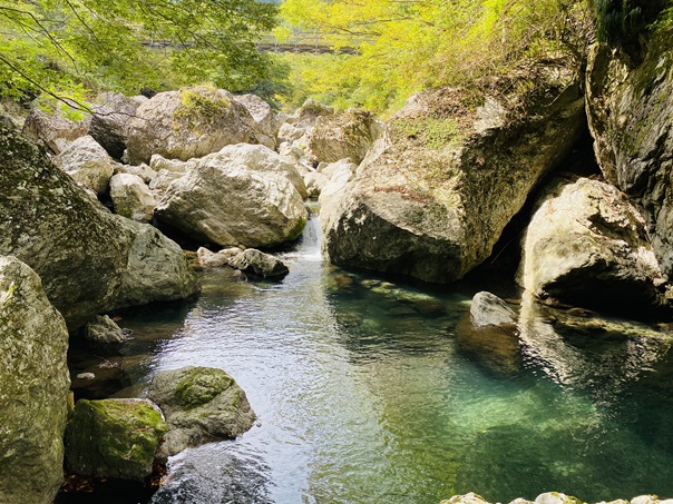 岩屋川渓谷　お辰渕