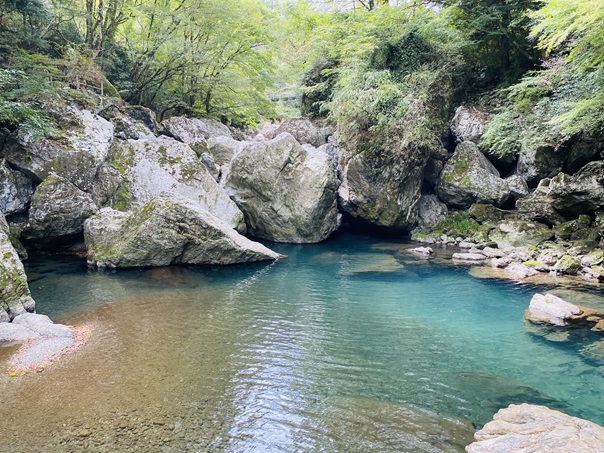 岩屋川　川遊びできる場所