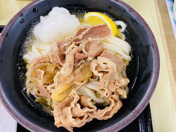 なかむら　うどん　肉ぶっかけ