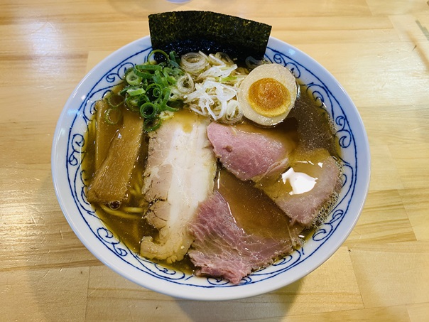 一生麺a.k.a.ラーメン森　魚群醤油麺　