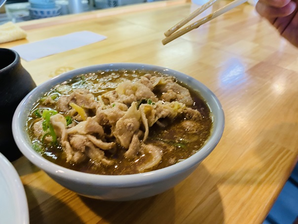 一生麺a.k.a.ラーメン森　つけめんのつゆ