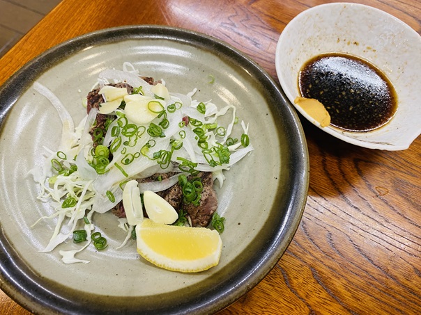 しらさぎ　牛肉のたたき