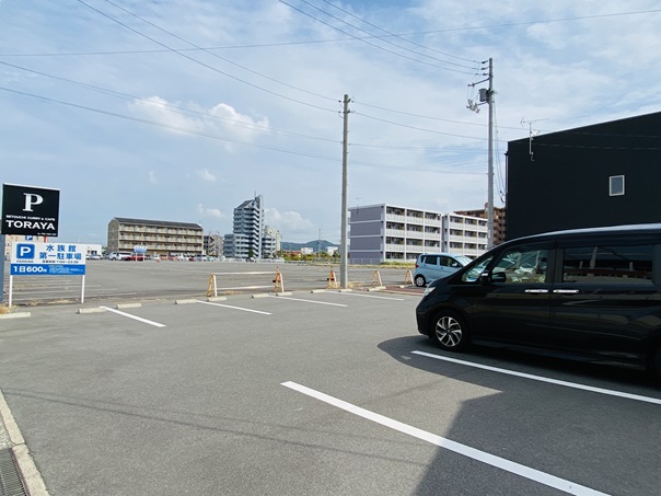 瀬戸内カリー＆カフェTORAYA　駐車場