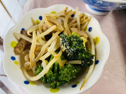 絹の館　日替わり定食　おかず