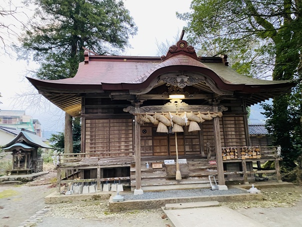 三朝神社拝殿