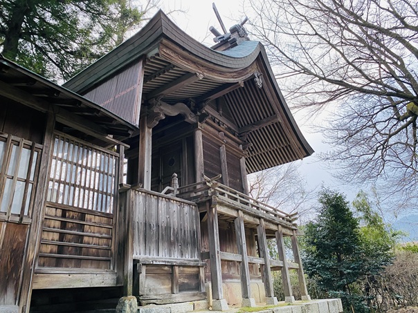 三朝神社　本殿