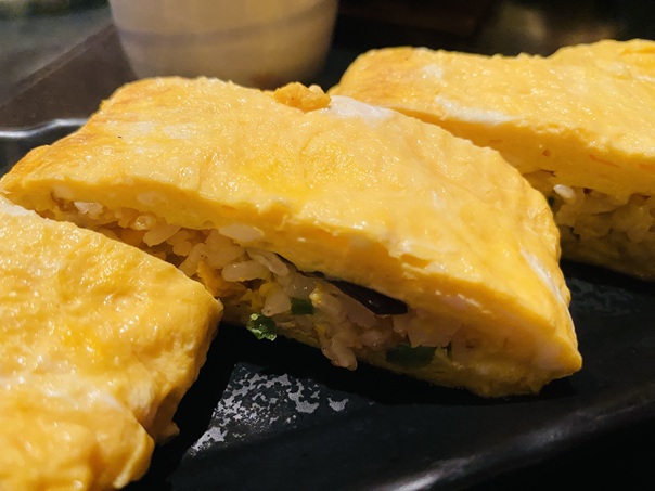 串揚げ くし彦　だし巻きチャーハンアップ 