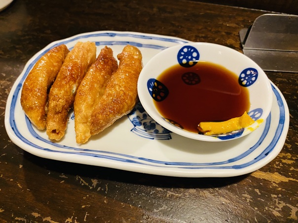 とり皮ぎょうざ