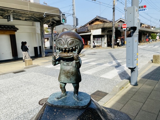 水木しげるロード　ねこ娘