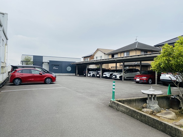 街角珈琲　駐車場