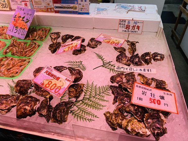 境港水産物直売センター　牡蠣
