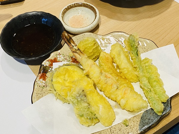 姿すし三四郎　天ぷら盛り合わせ