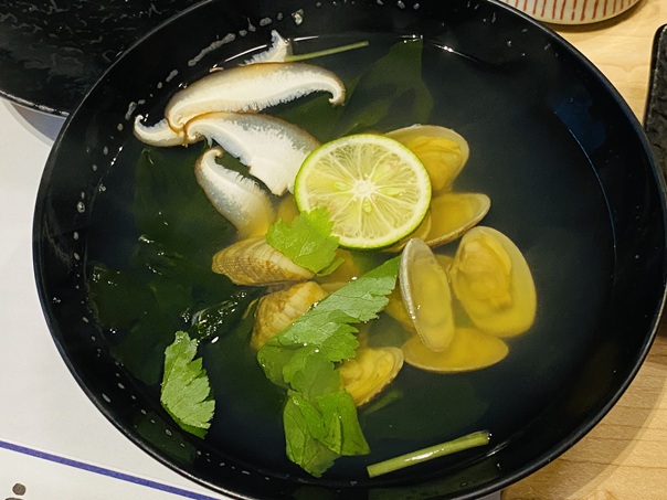 姿すし三四郎　吸い物