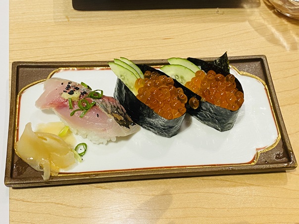 姿すし三四郎　寿司　いくら