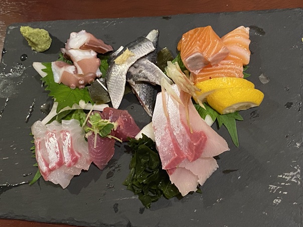BABA　刺身盛り合わせ