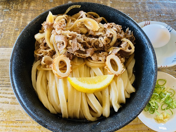 カマ喜ri　肉ぶっかけうどん