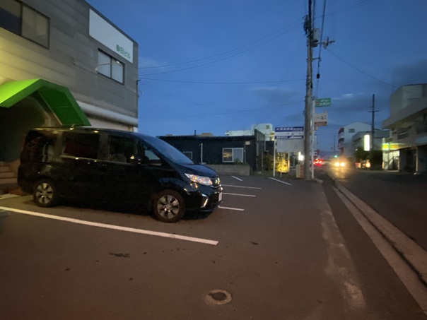 居酒屋・中華そば 二代目 味見亭　駐車場