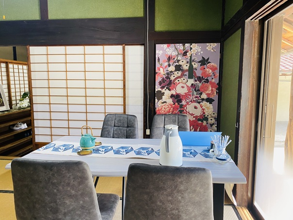 古民家かふぇ　はれのひ　ふすま