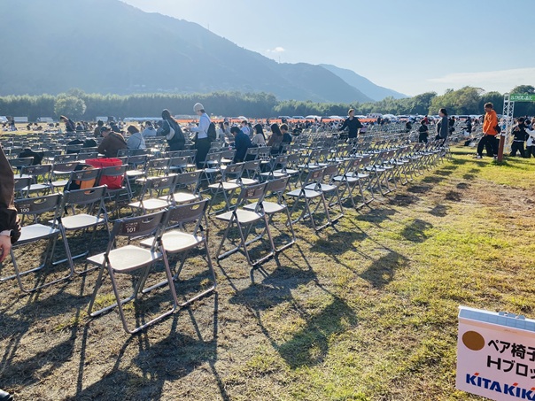 にし阿波の花火　ペア椅子席