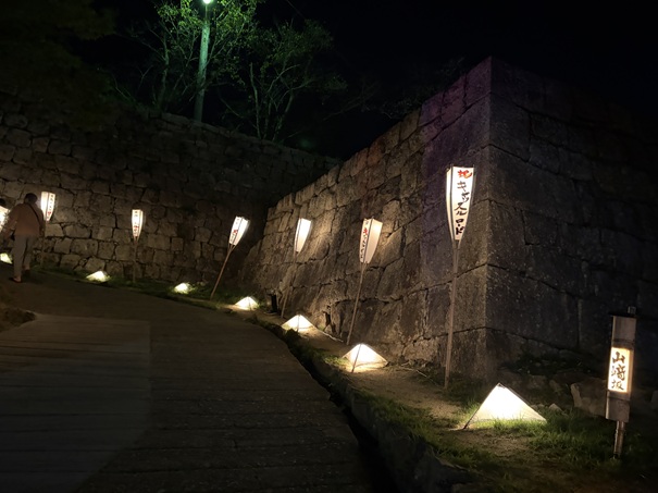 丸亀城キャッスルロード　山崎坂