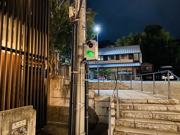 道後温泉の町並み