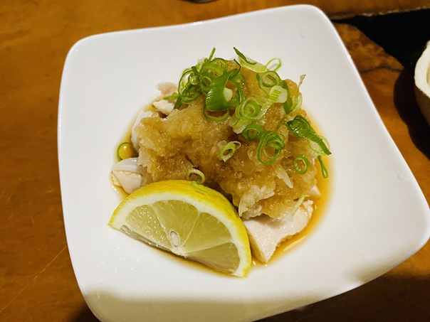 ヤゲン軟骨おろしポン酢