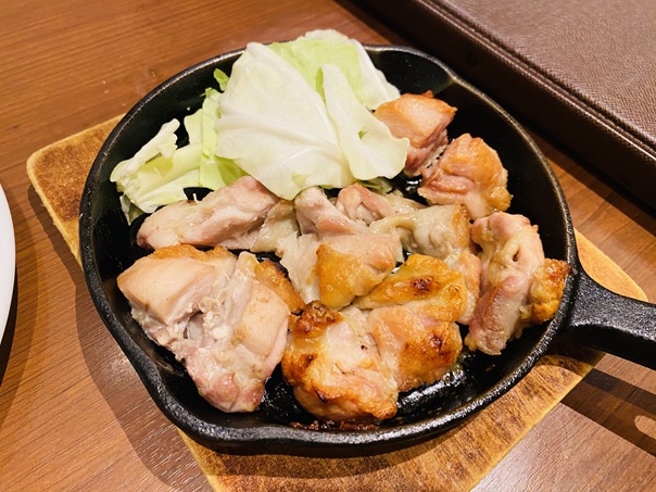 若鶏のガーリック焼き