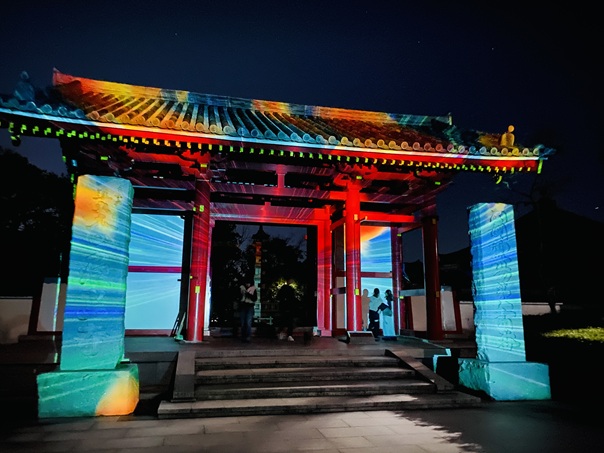 屋島ライトアップ＆プロジェクションマッピング　YASHIMA SEA GATE　