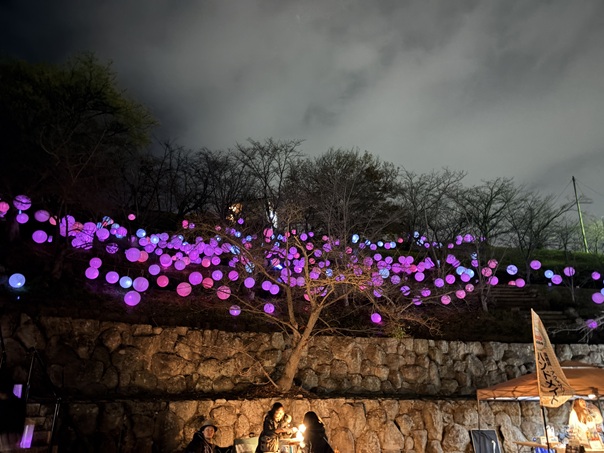 桜んたんページェント　ランタンエリア