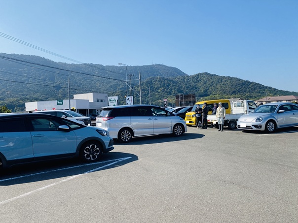 讃岐うどん めん舟　駐車場