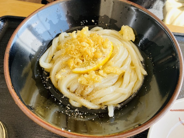 讃岐うどんめん舟　ぶっかけ