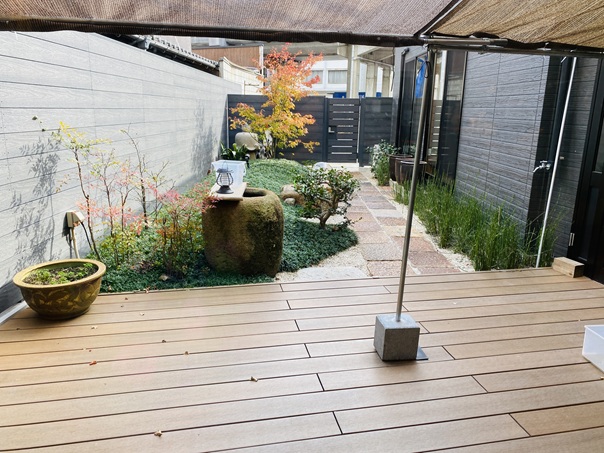 居酒屋カフェ のぶ家　庭