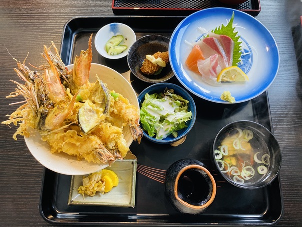 お食事処海陽　大海老天丼定食