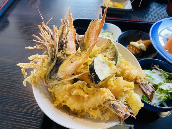 お食事処海陽　大海老天丼　