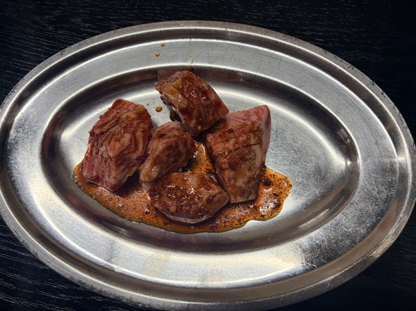 やきにく天嘉　中落ちカルビ