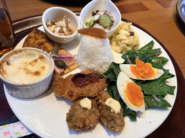 ギャラリーカフェエスプリ　日替わりワンプレート