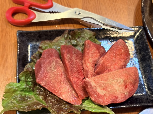 焼肉ぼうず　厚切りタン